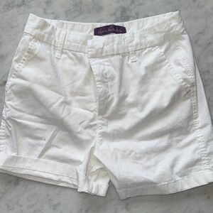 Gloria Vanderbilt Crisp White Women Shorts